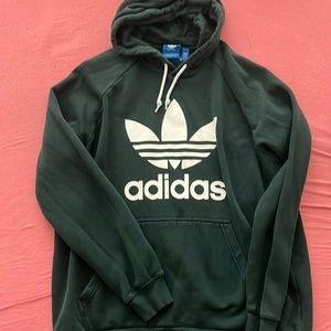 Forest Green Adidas Oversized Hoodie
